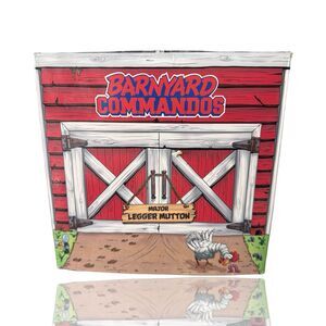 Barnyard Commandos Major Legger Mutton Action Figure w/ Missile Launcher